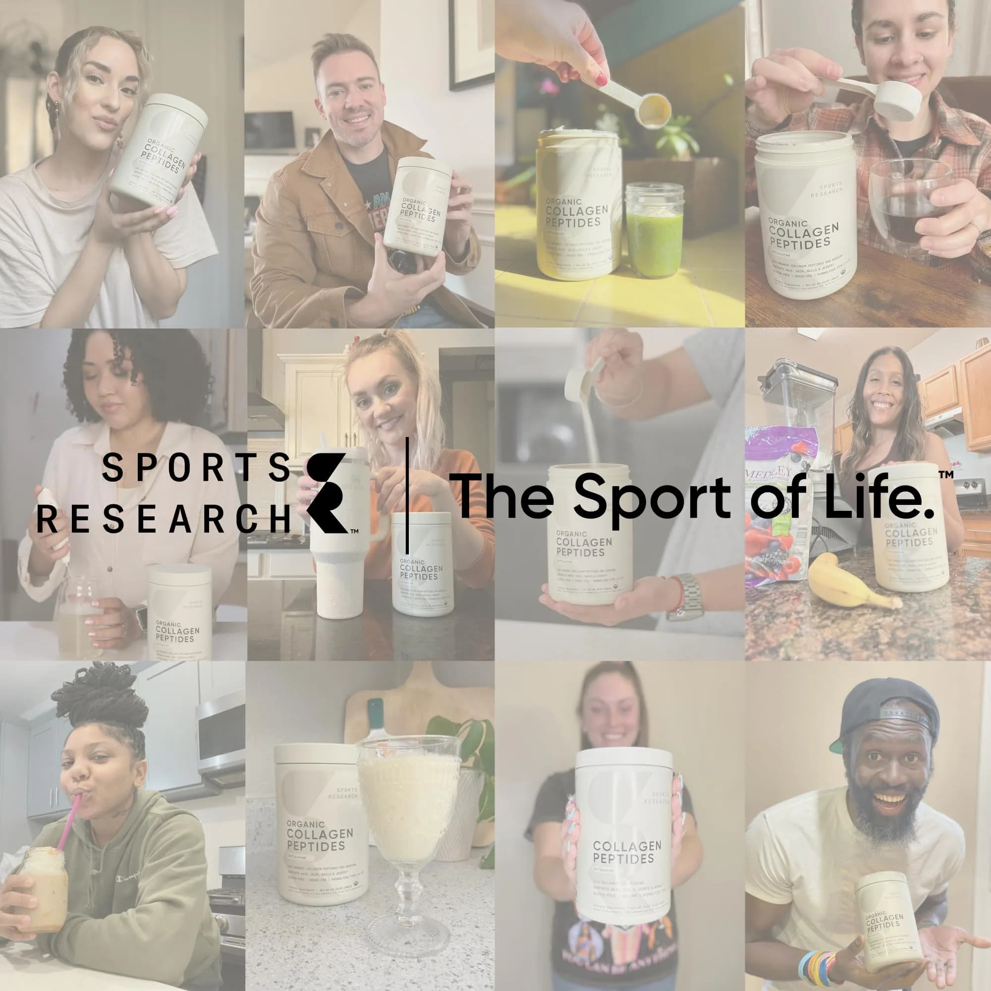 Sports Research Collagen Peptides Protein Powder, 32oz | High Protein Nutritional Supplement for Wellness - view 8