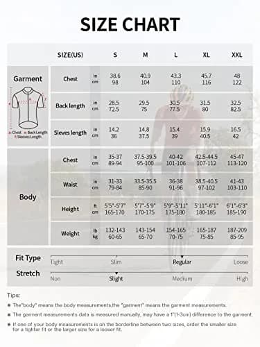 ARSUXEO Men's Short Sleeves Cycling Jersey Bicycle MTB Bike Shirt 636 Light Gray XXL | Breathable, Quick Dry Fit thumbnail 7