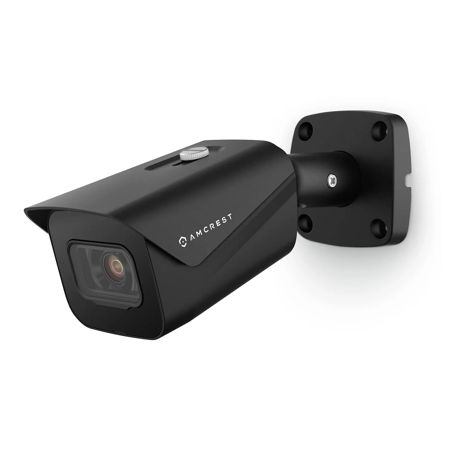 Amcrest UltraHD 4K Outdoor Bullet Security IP POE Camera, 98ft NightVision, 2.8mm Lens, IP67 Weatherproof, 256GB MicroSD Recording, Black (IP8M-2496EB-V2)