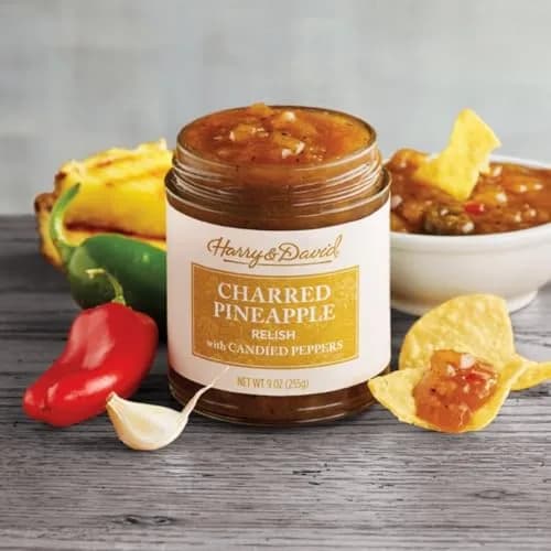 Harry & David Charred Pineapple Relish 9Oz | Plant Based Gourmet Condiment for Grilling & Gifts thumbnail 2