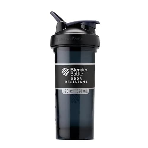 BlenderBottle ProSeries Tritan Shaker Bottle 28 oz (794 ml) Black | Leak-Proof Mixing for Protein Shakes & Smoothies thumbnail 1