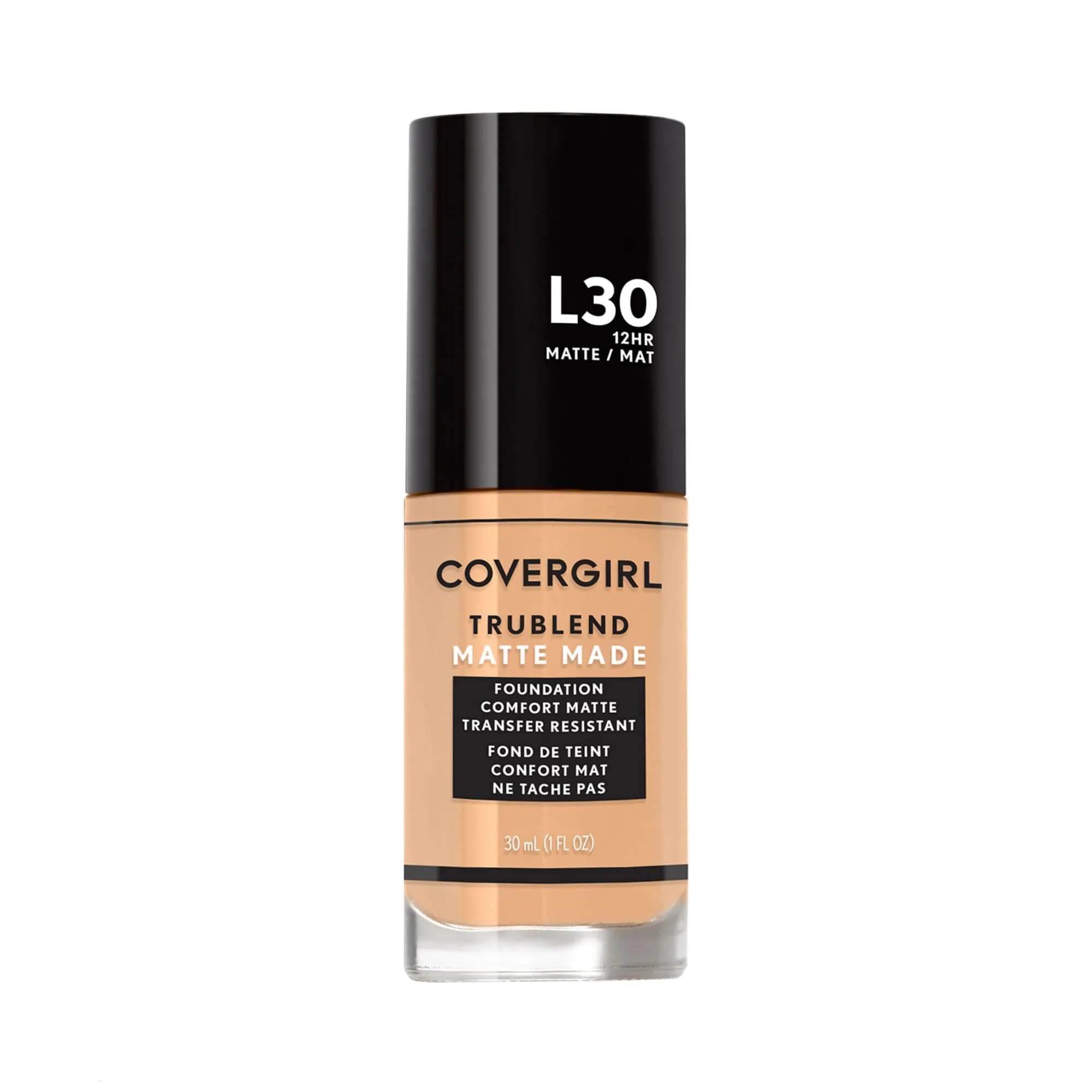Covergirl Trublend Matte Made Liquid Foundation, L30 Golden Ivory | Long-Lasting Matte Finish (70-120 chars) — GOLDEN IVORY