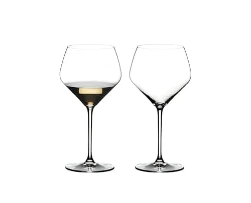 Riedel Extreme Oaked Chardonnay Glass Set of 2 | Diamond-Shaped, Dishwasher Safe, 125ml thumbnail 1