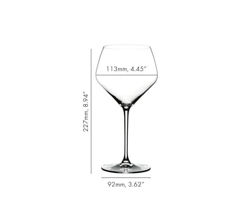 Riedel Extreme Oaked Chardonnay Glass Set of 2 | Diamond-Shaped, Dishwasher Safe, 125ml thumbnail 4