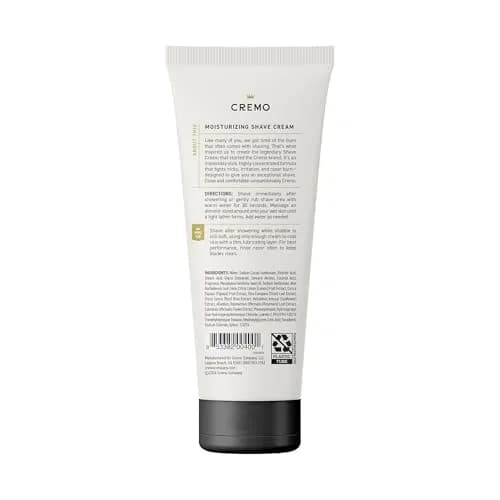 Cremo Shaving Cream for Sensitive Skin, 360ml (12 Fl Oz) | Ultra-Slick Formula Fights Nicks & Razor Burn thumbnail 3