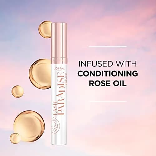 L'Oreal Paris Mascara Primer Base Soft White 0.27 Fl Oz | Enhances Mascara Wear & Volume thumbnail 5