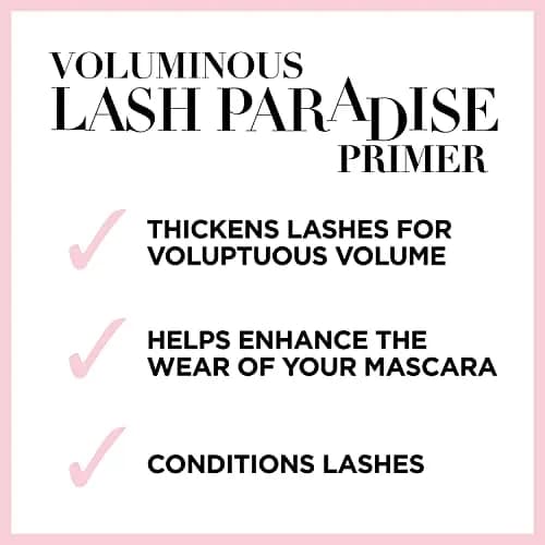 L'Oreal Paris Mascara Primer Base Soft White 0.27 Fl Oz | Enhances Mascara Wear & Volume thumbnail 6