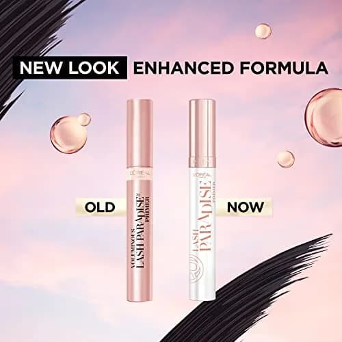 L'Oreal Paris Mascara Primer Base Soft White 0.27 Fl Oz | Enhances Mascara Wear & Volume thumbnail 2