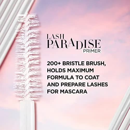 L'Oreal Paris Mascara Primer Base Soft White 0.27 Fl Oz | Enhances Mascara Wear & Volume thumbnail 4