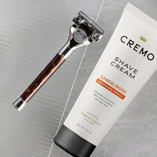Cremo Shaving Cream for Men, Sandalwood, 12 Fl Oz (2 Pack) | Slick Hydrating Formula Fights Razor Burn thumbnail 2