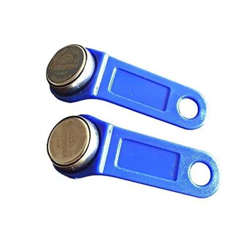 YARONGTECH 10pcs DS1990A F5 Blue Handle Read-only I-Button Non Magnetic (16mm x 56mm) | Security & Surveillance thumbnail 1