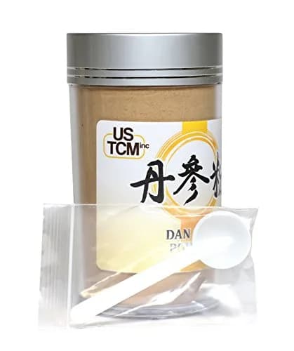 USTCM Red Sage Root Powder 6oz (170g) | Traditional Chinese Herbal Supplement for Tea thumbnail 3