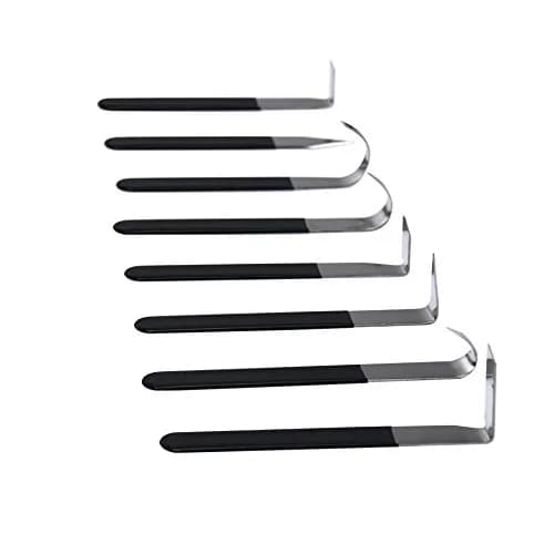 YaeTek 8 Pack Pottery Tools Stainless Steel, 8 Styles Carving Shaping Knives Craft Trimming Clay Sculpture Hand Tools Artist Ceramic Tools Set for Carving, Sculpting, Shaping, Modeling thumbnail 4