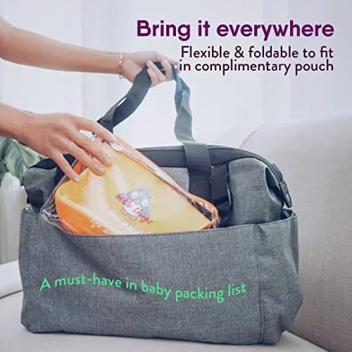 NatureBond Waterproof Baby Bibs Set of 2 with Pouch | Food Grade Silicone Weaning Bibs for Babies & Toddlers thumbnail 7
