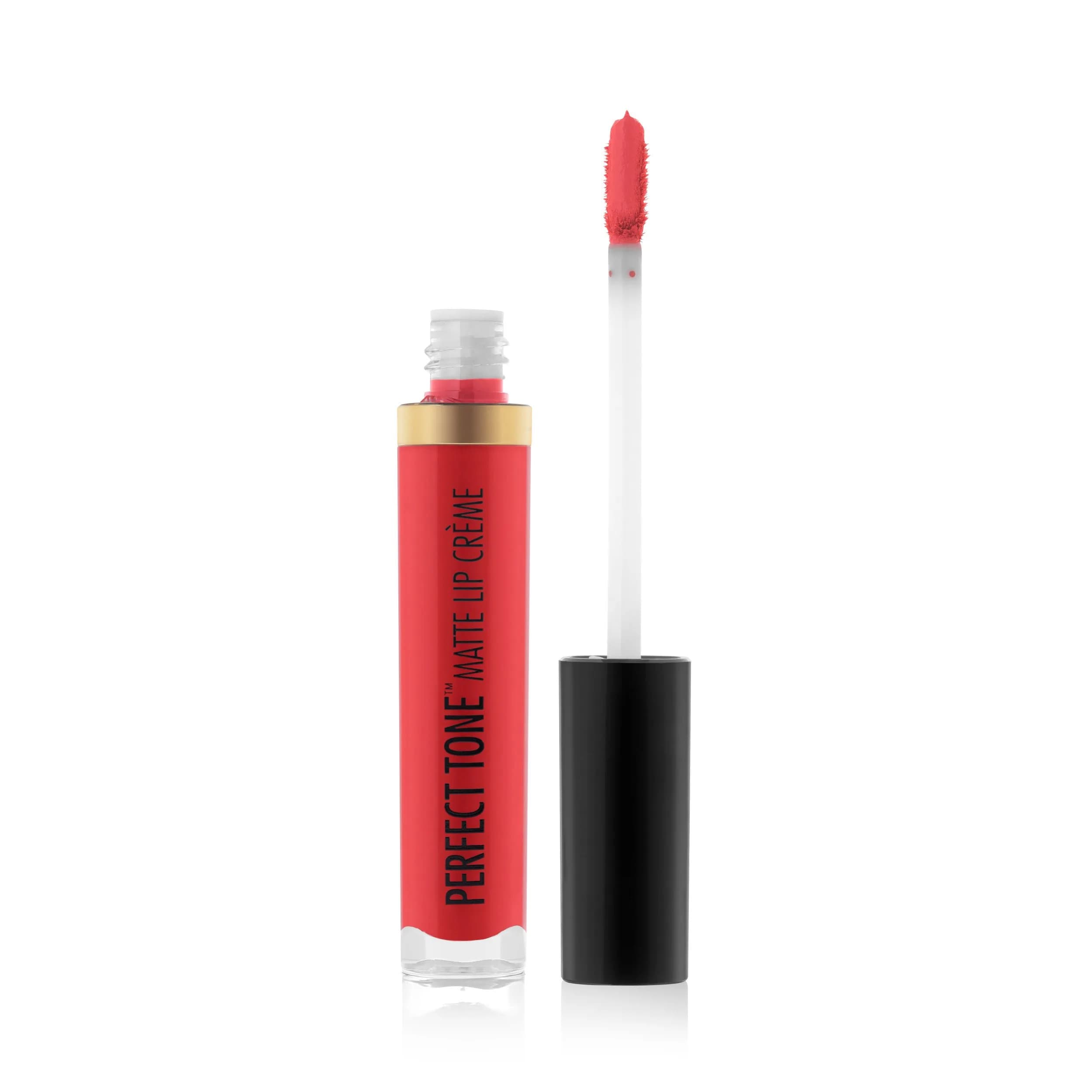 Black Radiance Perfect Tone Matte Lip Crème Rogue Red | Velvety Matte Liquid Lipstick for Deep Skin (0.17 Oz) - main product image