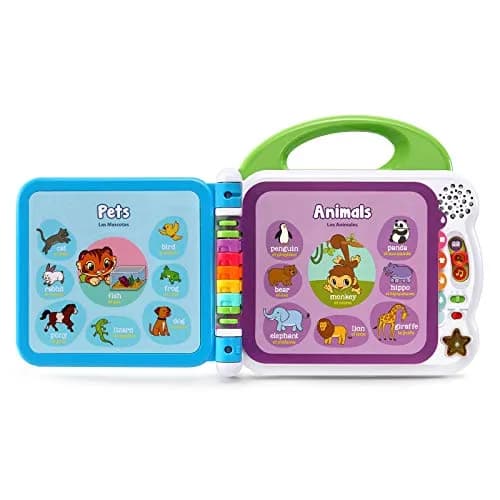 LeapFrog Learning Friends 100 Words Book - Green, 23.9cm x 23.4cm x 4.8cm | Bilingual Learning Toy thumbnail 5