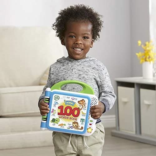 LeapFrog Learning Friends 100 Words Book - Green, 23.9cm x 23.4cm x 4.8cm | Bilingual Learning Toy thumbnail 6