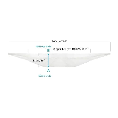HOOMEE Universal Window Seal for Portable Air Conditioners & Dryers 560cm (220") | Easy Install Kit for Efficient Cooling thumbnail 9