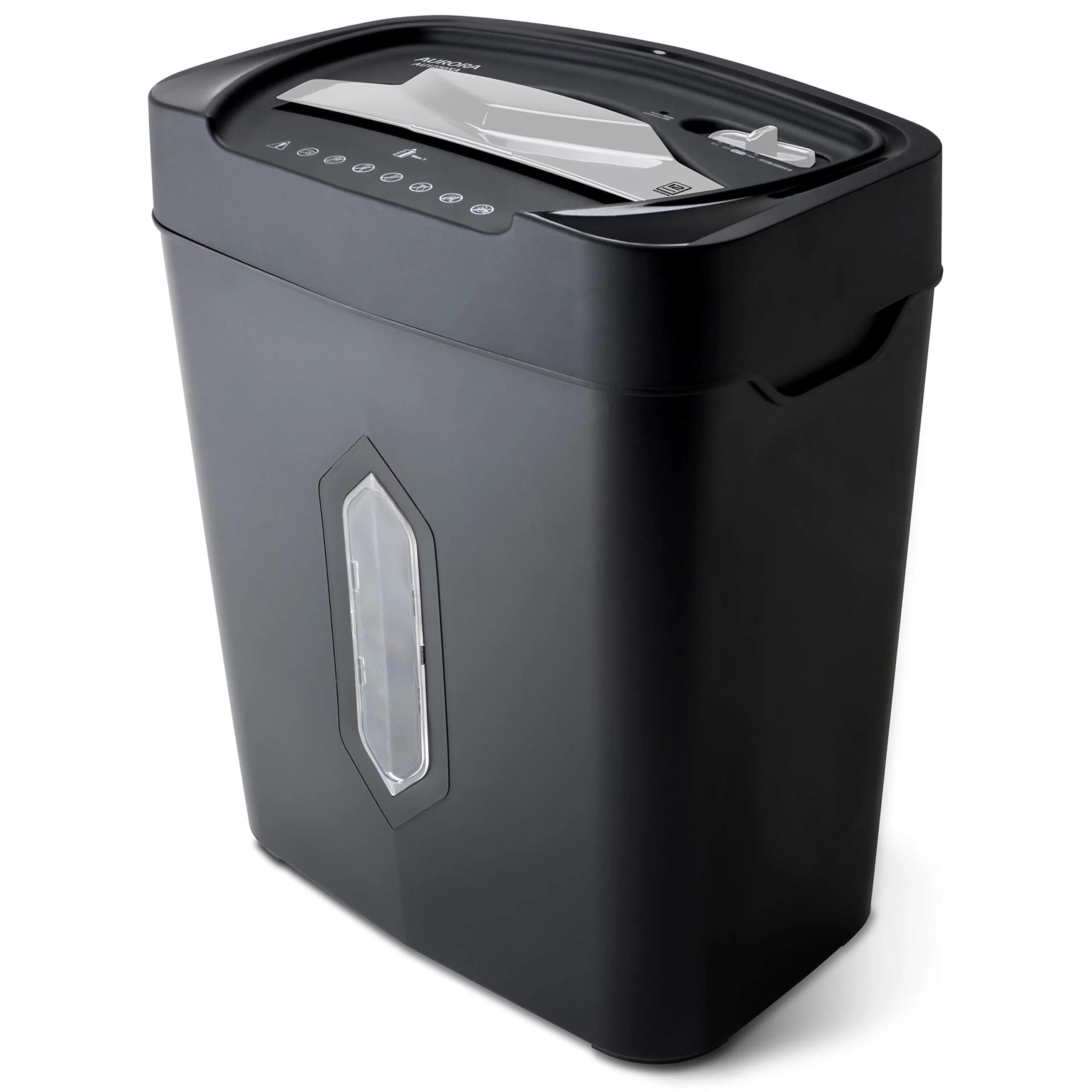 Aurora AU1230XA 12-Sheet Crosscut Paper Shredder with 5.2-Gallon Wastebasket | Security Level P-3 - main product image