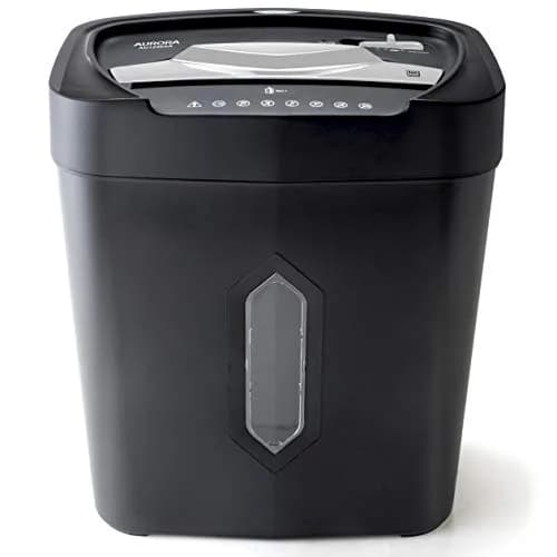 Aurora AU1230XA 12-Sheet Crosscut Paper Shredder with 5.2-Gallon Wastebasket | Security Level P-3 thumbnail 6
