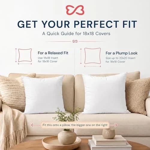 Foamily 12x20 Lumbar Pillow Inserts, White | Plush Support for Couch & Bed (70-120c) thumbnail 6
