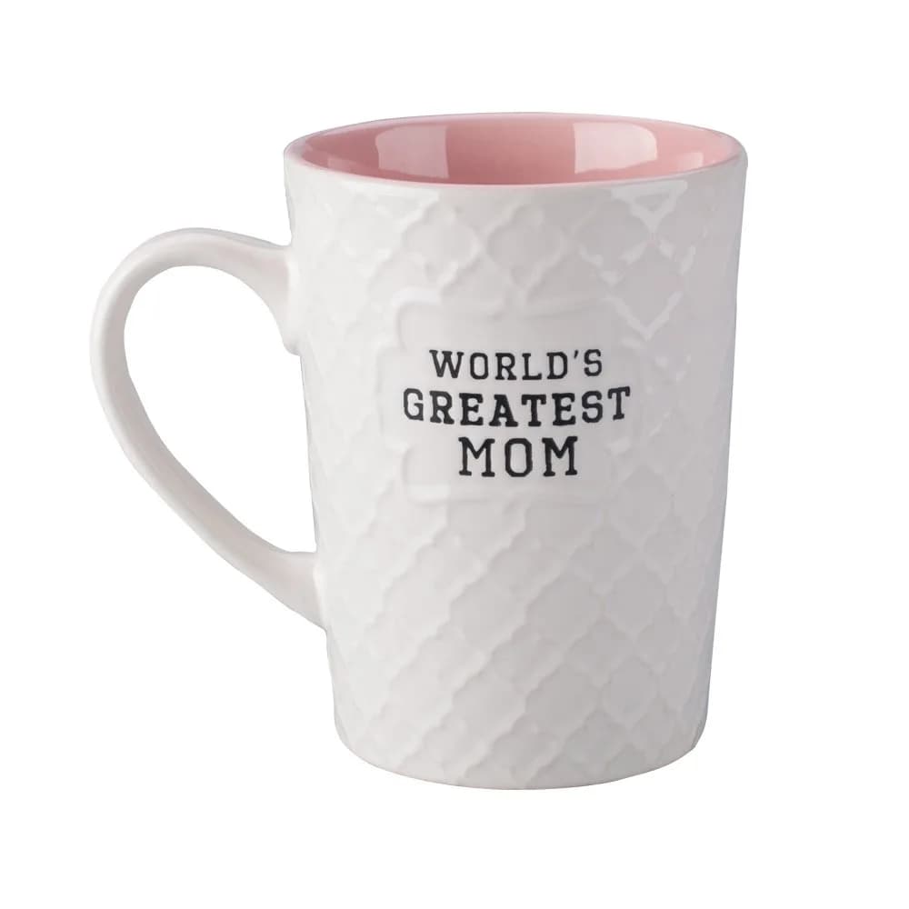 Ynsfree 16 OZ Coffee & Tea Mug | Double-Sided Print, Microwave & Dishwasher Safe — World's greatest mom