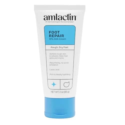 AmLactin Foot Repair Cream 3 oz (85g) | 15% Lactic Acid for Cracked Heels thumbnail 1
