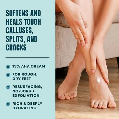 AmLactin Foot Repair Cream 3 oz (85g) | 15% Lactic Acid for Cracked Heels thumbnail 2