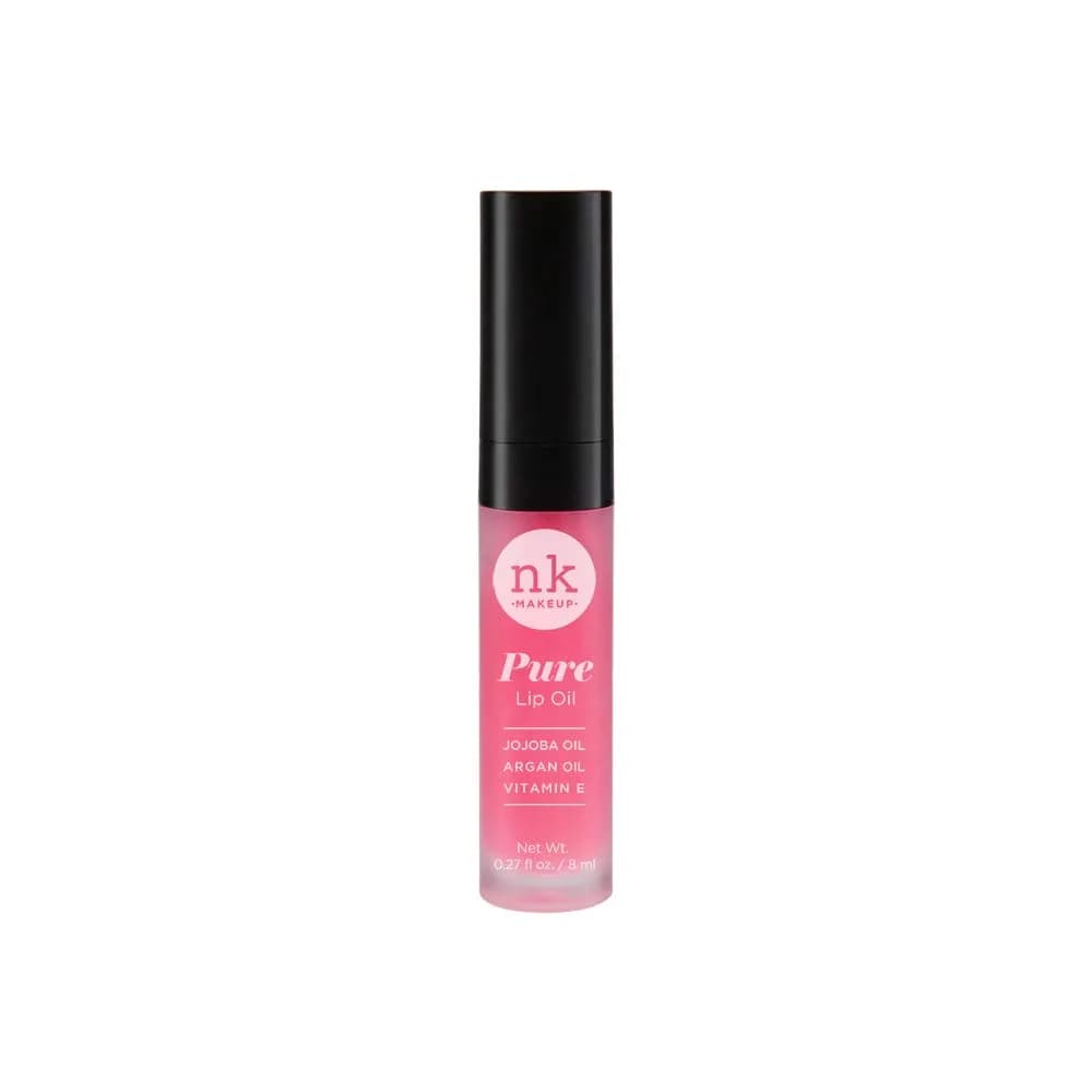 Nicka K New York Lip Oil Raspberry 0.27 Fl Oz | Moisturizing Satin Finish, Nourishing with Vitamin E — NKC53