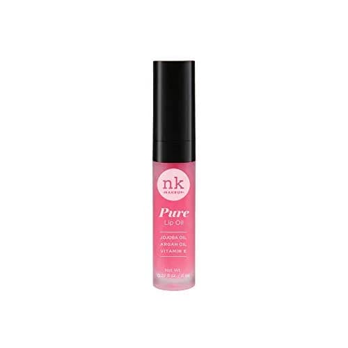 Nicka K New York Lip Oil Raspberry 0.27 Fl Oz | Moisturizing Satin Finish, Nourishing with Vitamin E thumbnail 1