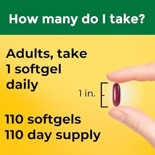 Nature Made Magnesium Oxide Extra Strength 400 mg Softgels 110 Count (110 Day Supply) | Supports Nerve, Bone & Heart Health thumbnail 5