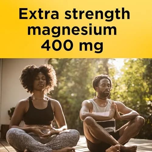 Nature Made Magnesium Oxide Extra Strength 400 mg Softgels 110 Count (110 Day Supply) | Supports Nerve, Bone & Heart Health thumbnail 3