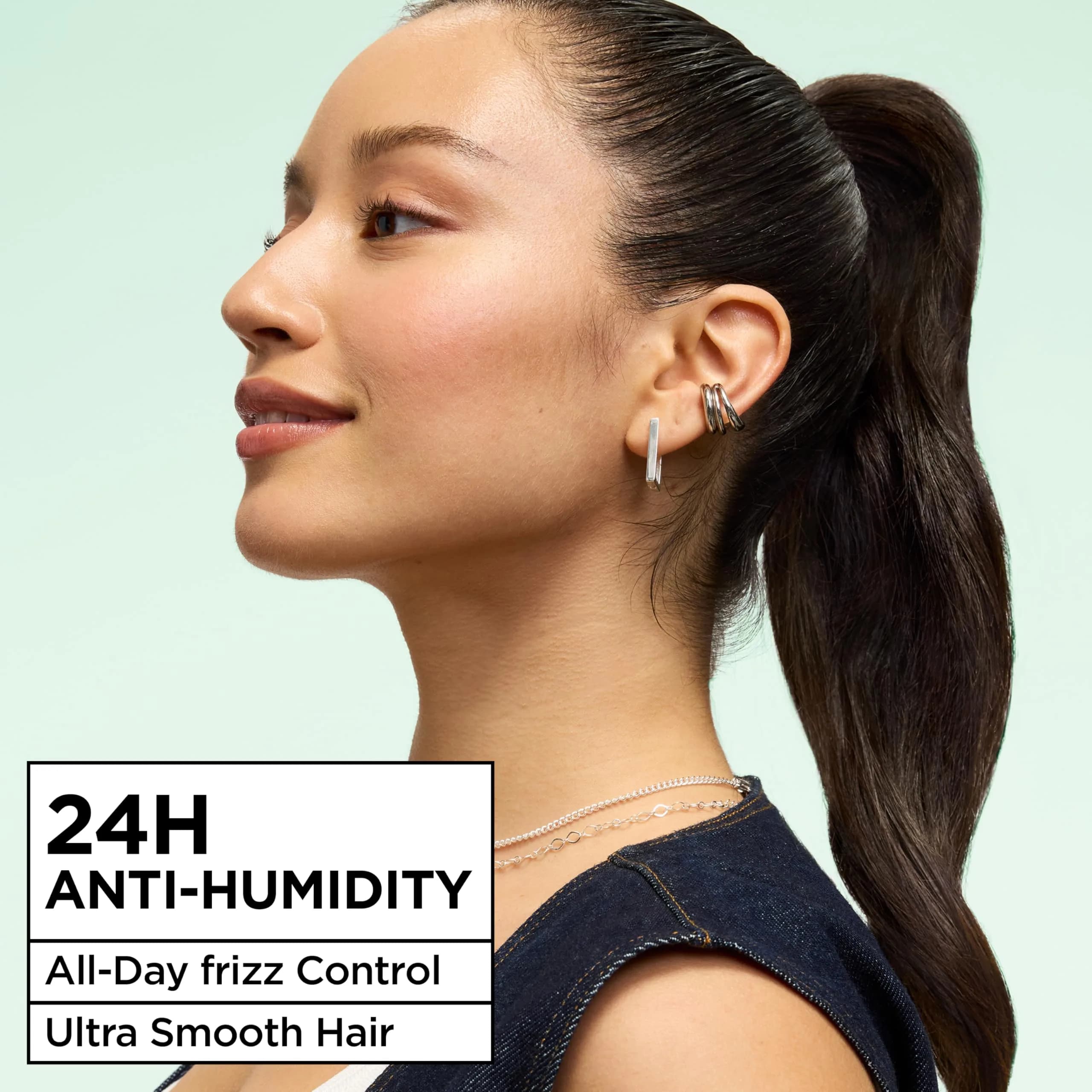 Garnier Fructis Sleek & Shine Anti Humidity Hairspray, Extra Strong Hold, 247.5ml (8.25 oz) | Controls Frizz & Humidity - view 2
