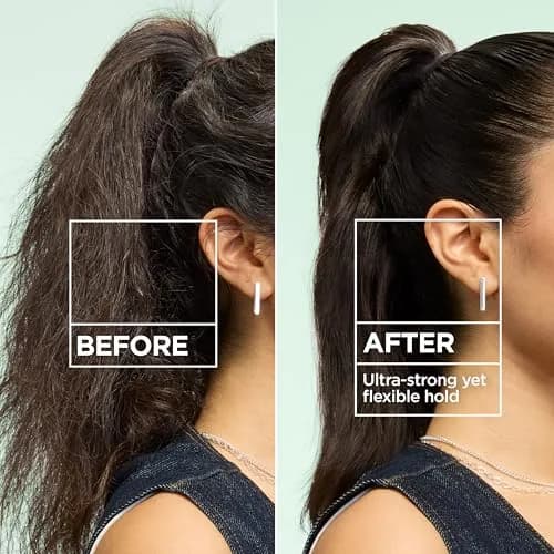 Garnier Fructis Sleek & Shine Anti Humidity Hairspray, Extra Strong Hold, 247.5ml (8.25 oz) | Controls Frizz & Humidity thumbnail 3