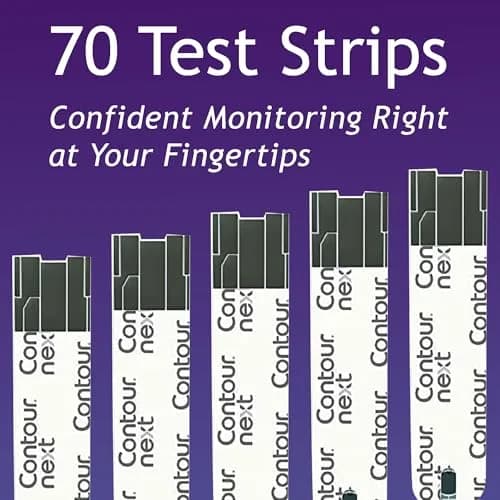Ascensia Contour Next Blood Glucose Test Strips 70 Count | Proven Accuracy for Diabetes Management thumbnail 2