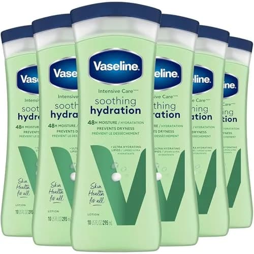 Vaseline Intensive Care Aloe Soothe Body Lotion 2.27 kg (6 x 10 Oz) | Dermatologist-Tested Moisturizer for Dry Skin thumbnail 1