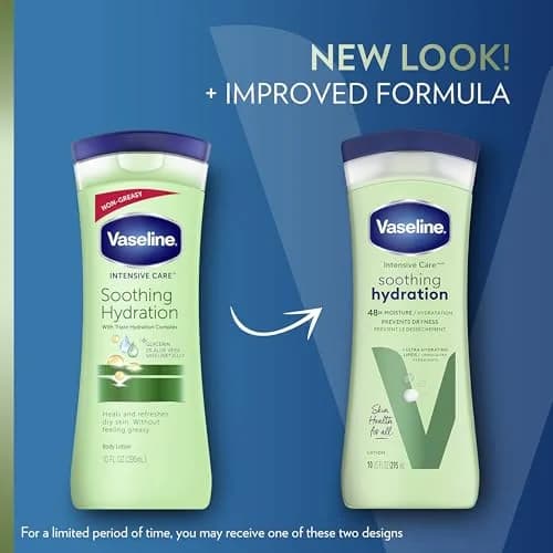 Vaseline Intensive Care Aloe Soothe Body Lotion 2.27 kg (6 x 10 Oz) | Dermatologist-Tested Moisturizer for Dry Skin thumbnail 3