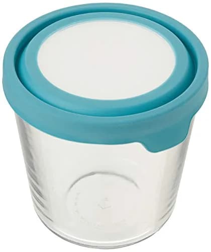 Anchor Hocking Trueseal Glass Food Storage Container with Airtight Lid, 7 Cup Tall, Mineral Blue | Microwave & Oven Safe thumbnail 3