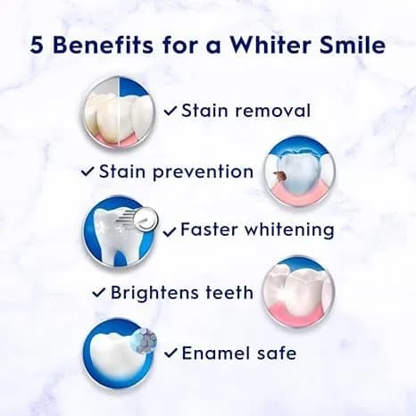 Crest 3D White Brilliance Vibrant Peppermint Toothpaste 12.3 oz (360ml) Pack of 3 | Fastest Whitening & Advanced Stain Protection thumbnail 2
