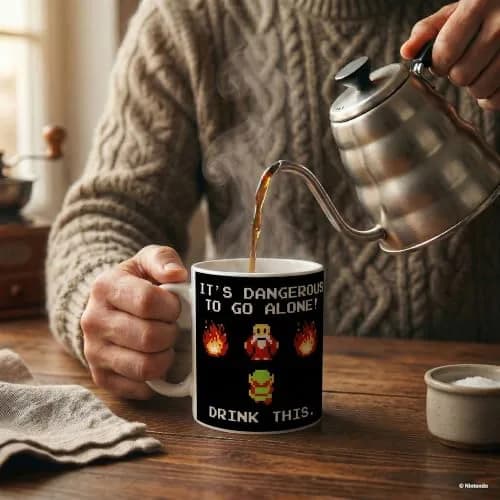 Pyramid America Zelda Mug - The Legend of Zelda Coffee Mug 11 oz - Ceramic Mug for Coffee, Cocoa & Tea Drinks thumbnail 6
