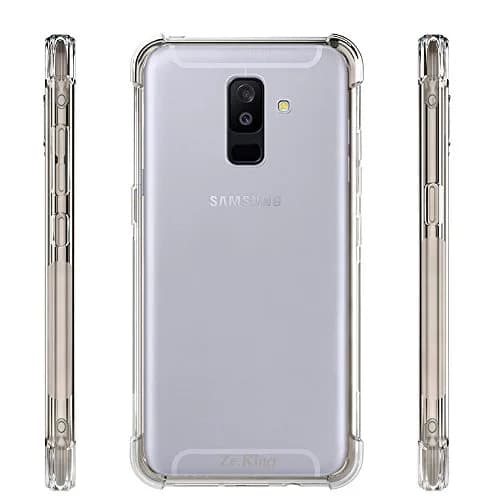 Zeking Crystal Clear TPU Case for Samsung Galaxy A6 (2018) - 1.5mm Thick | Protects Screen & Buttons thumbnail 6