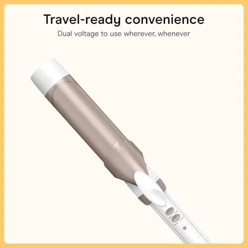 Conair Double Ceramic Curling Iron 1.5 Inch Barrel | Creates Soft Waves & Lasting Curls thumbnail 6
