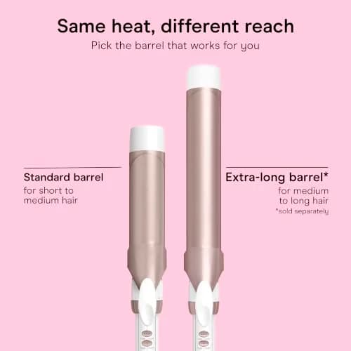 Conair Double Ceramic Curling Iron 1.5 Inch Barrel | Creates Soft Waves & Lasting Curls thumbnail 8