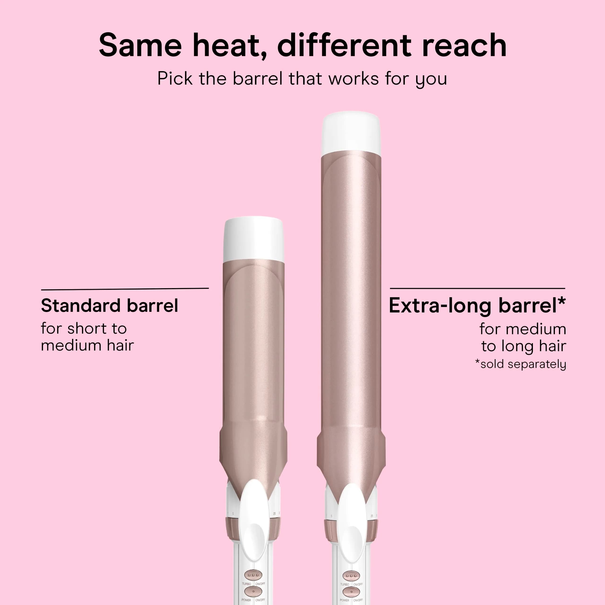 Conair Double Ceramic Curling Iron 1.5 Inch Barrel | Creates Soft Waves & Lasting Curls - view 8