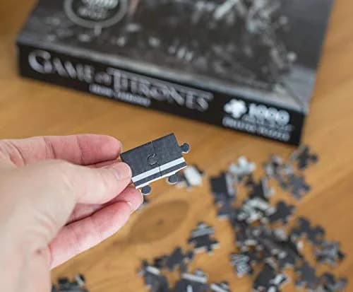 Game of Thrones Iron Throne Deluxe Puzzle 1000 Pieces | Iconic HBO Image, 20" x 27" thumbnail 5