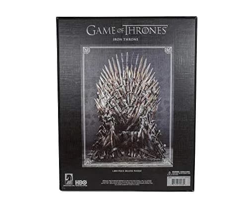 Game of Thrones Iron Throne Deluxe Puzzle 1000 Pieces | Iconic HBO Image, 20" x 27" thumbnail 2