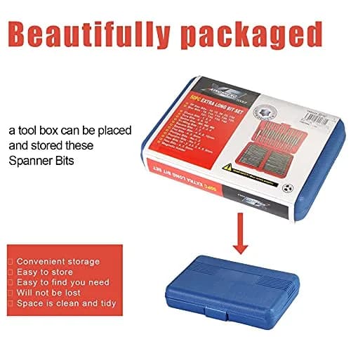 S SUNSBELL 50-Piece Security Bit Set with Magnetic Extension & Case | Alloy Steel, 3-Inch Bits for Electronics & Household Repair thumbnail 5