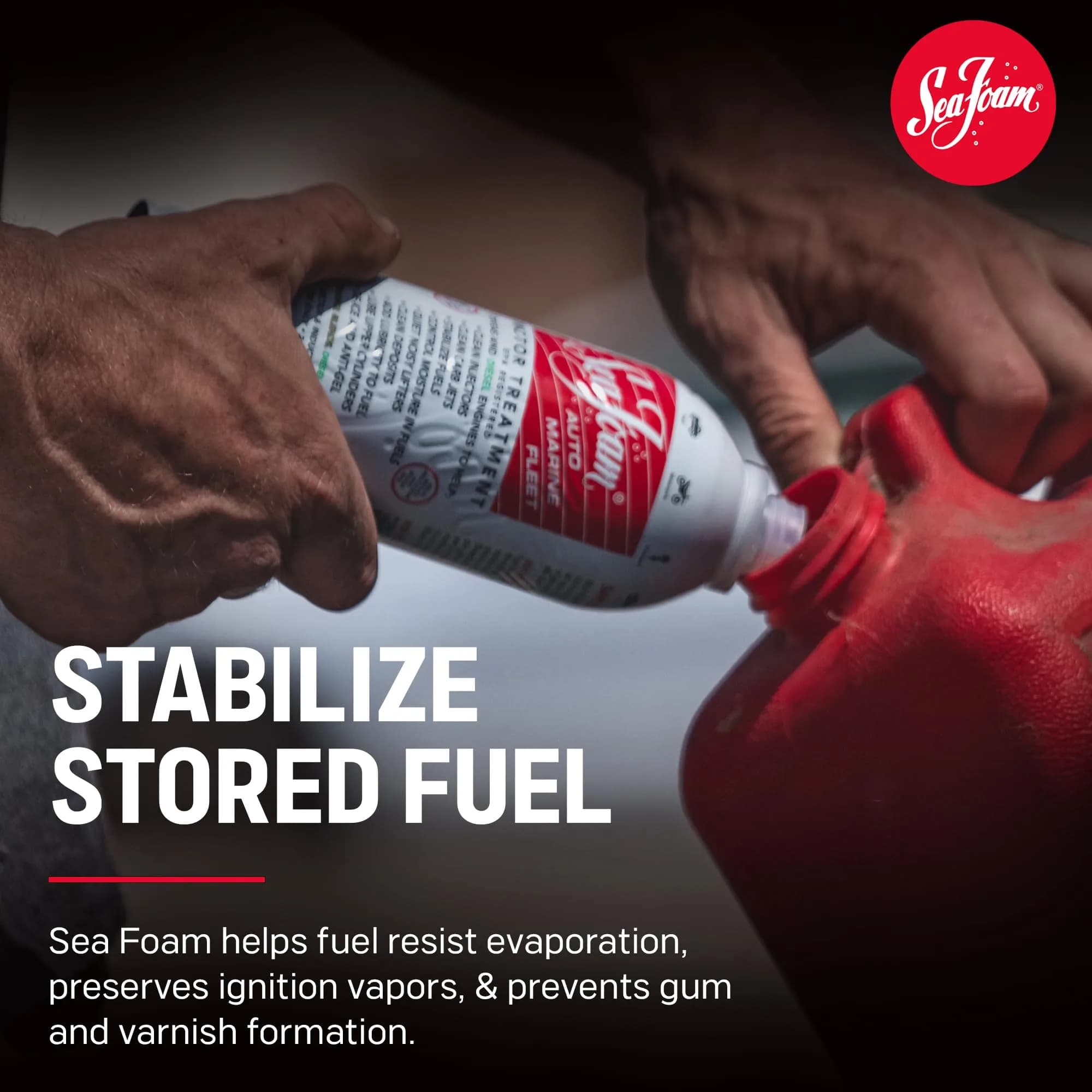 Sea Foam Motor Treatment 473ml (16 fl oz) | Fuel System Cleaner & Stabilizer for Gas & Diesel - view 4