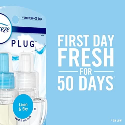 Febreze Fade Defy Plug Air Freshener Refill Gain Original Scent 0.87 fl oz (25.8 ml) | Lasts 50 Days thumbnail 3