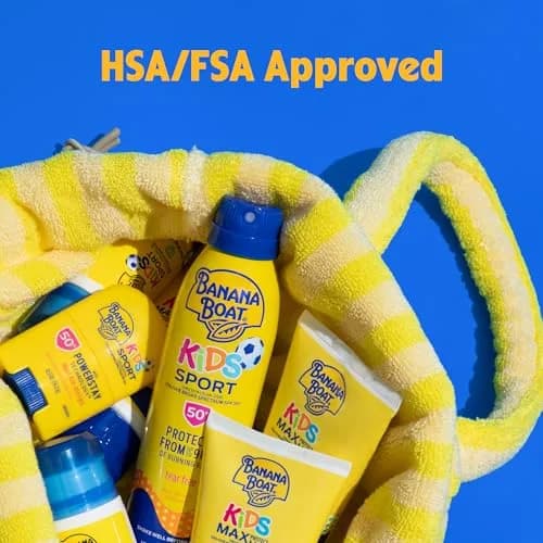 Banana Boat Sport Kids Sunscreen Spray SPF 50+ 269ml (9.5 Fl Oz) | Water Resistant 80 Min thumbnail 8